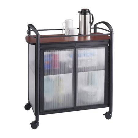 Black Metal Bar Cart I69157