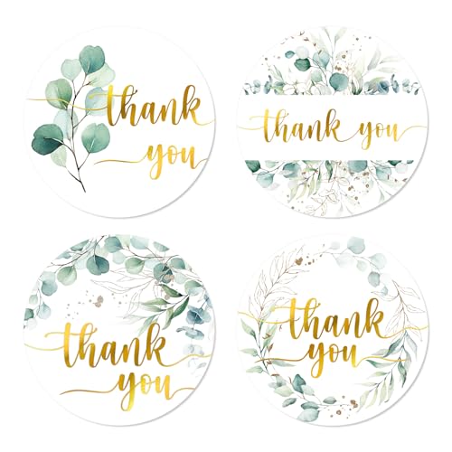 1000Pcs Christmas Gold Foil Stickers Roll K57922
