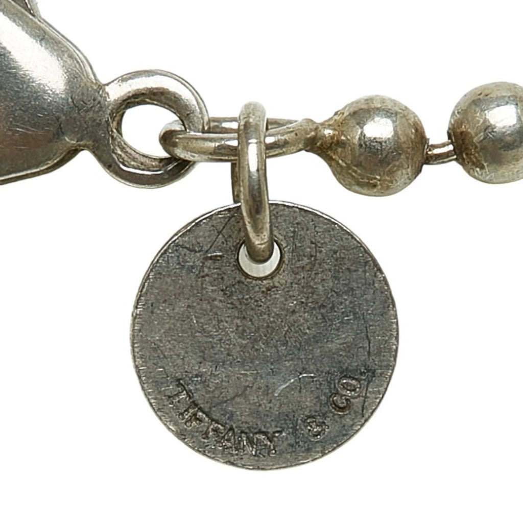 Oval Tag Necklace SV925 Silver D287257