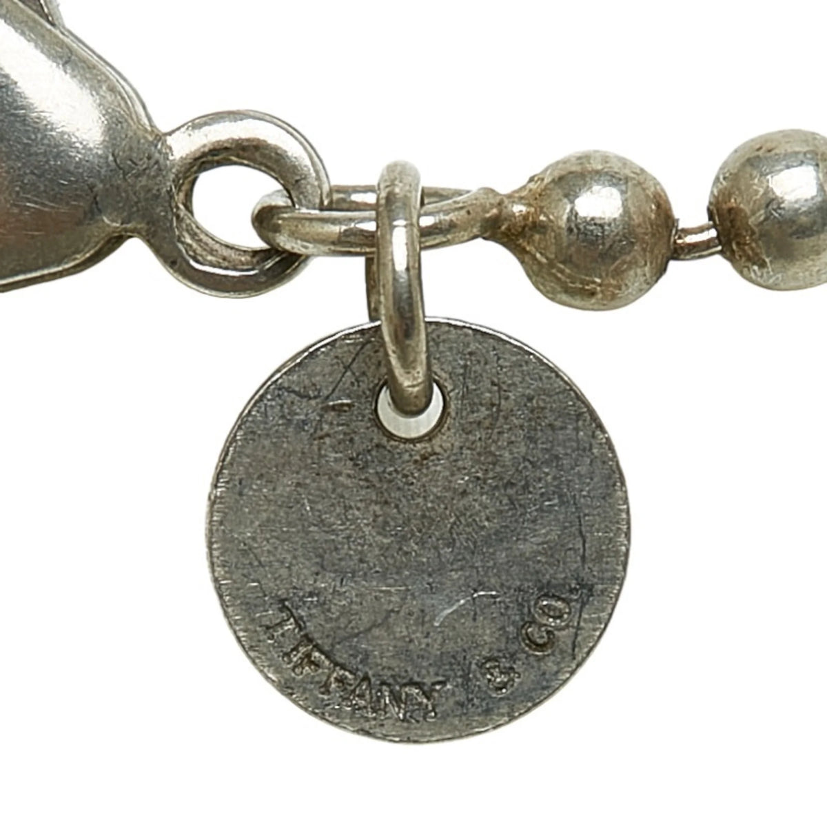 Oval Tag Necklace SV925 Silver D287257