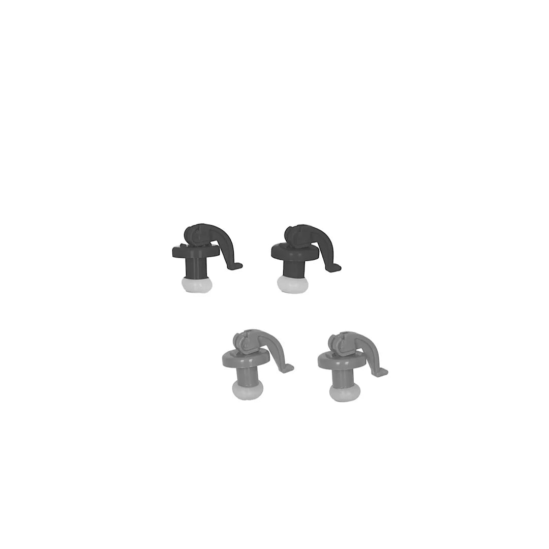 Plastic Wine Stopper 4pcs U14576