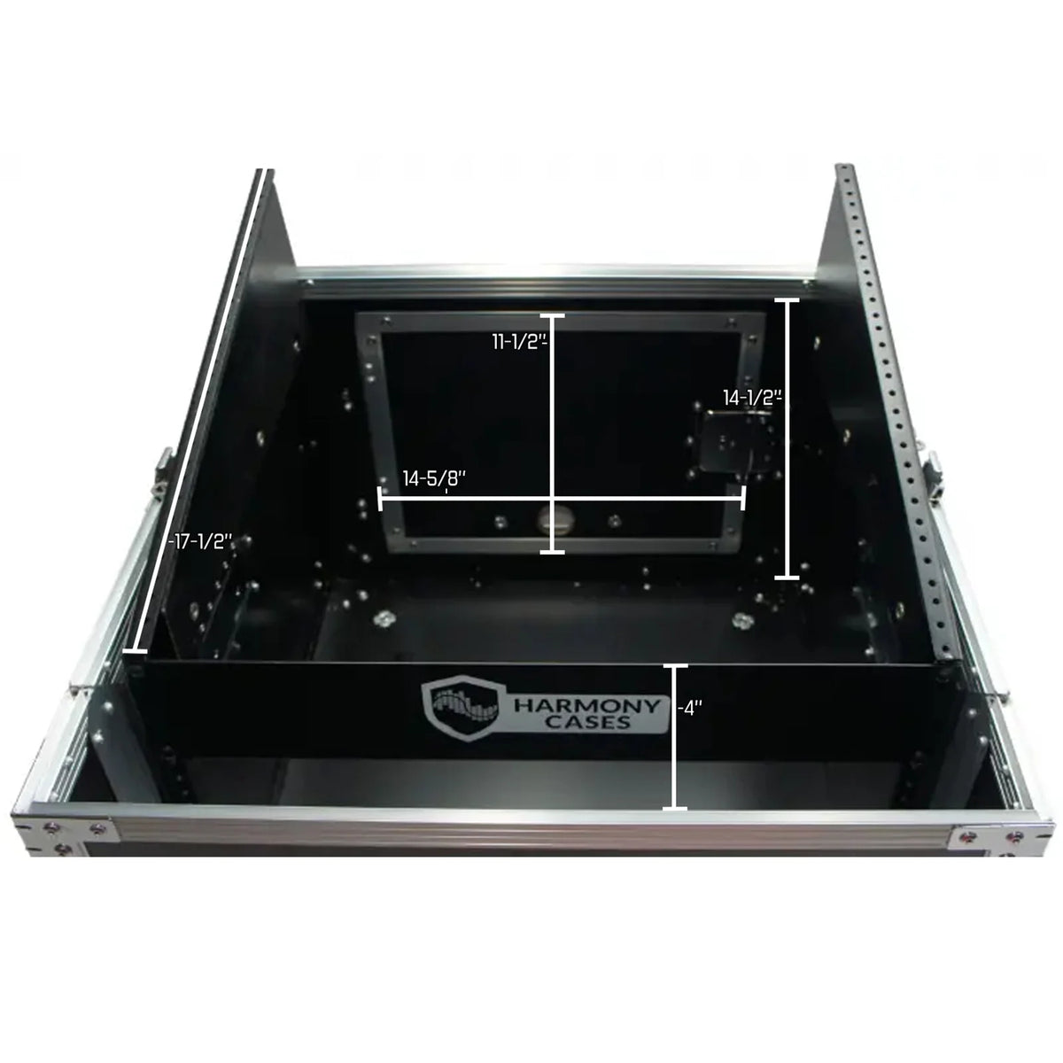 10U Slant Top 8U Vertical Mixer Rack Case T7012