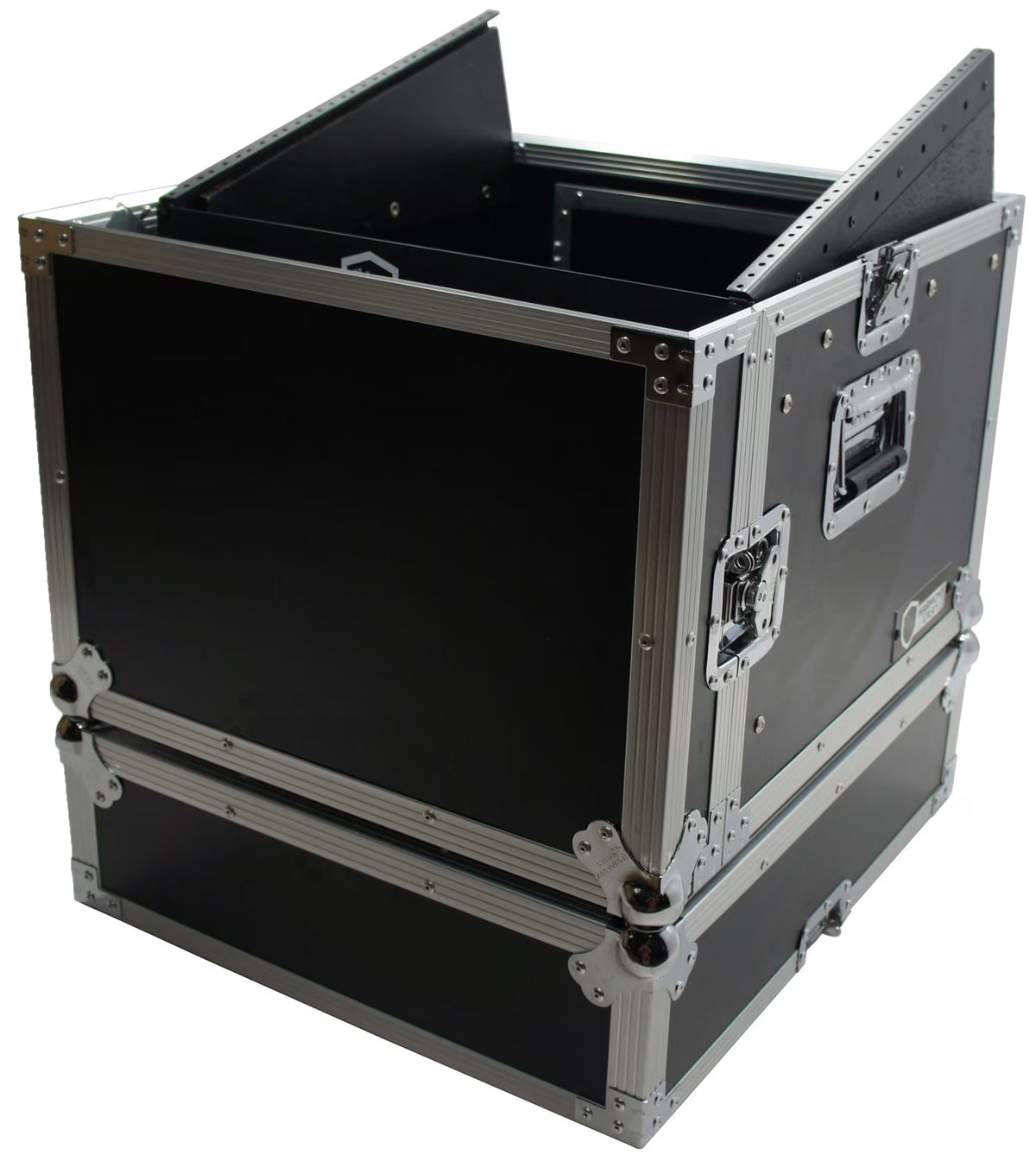 10U Slant Top 8U Vertical Mixer Rack Case T7012