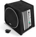 10 Inch Car Subwoofer and Amp Package with Passive Radiator X8316