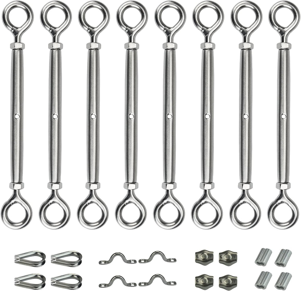 1/8 Cable Railing Kit Hardware Stainless Steel Turnbuckle Z171234