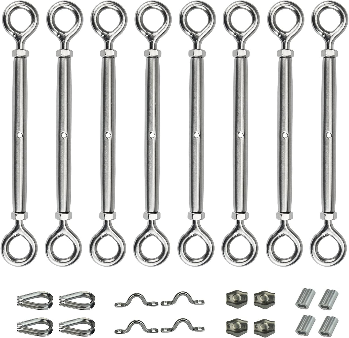 1/8 Cable Railing Kit Hardware Stainless Steel Turnbuckle Z171234