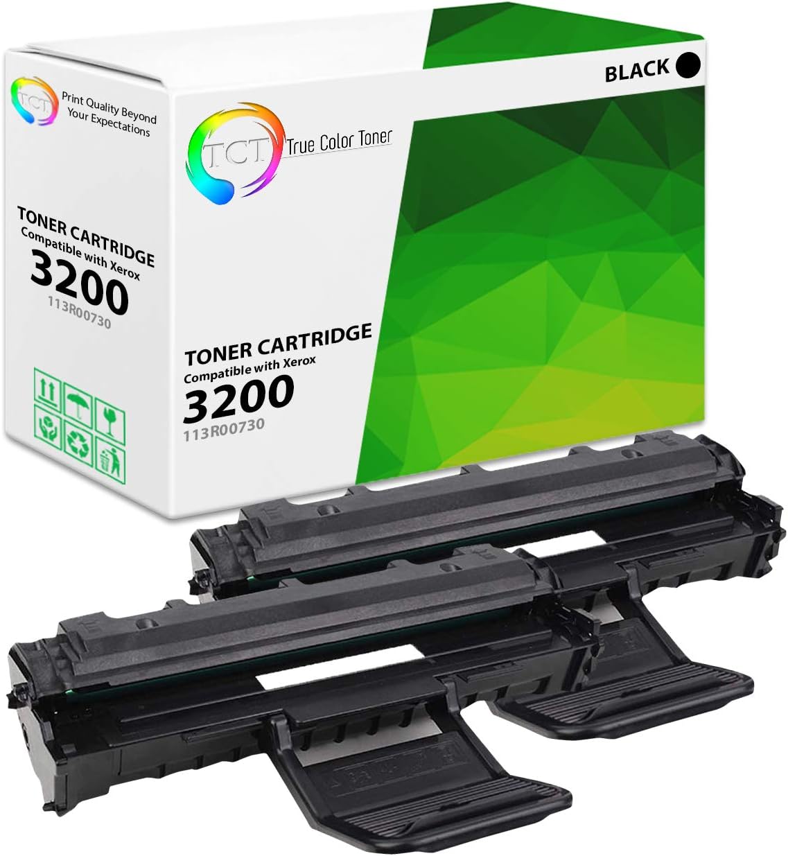 Compatible Black Toner Cartridge 2 Pack R2688