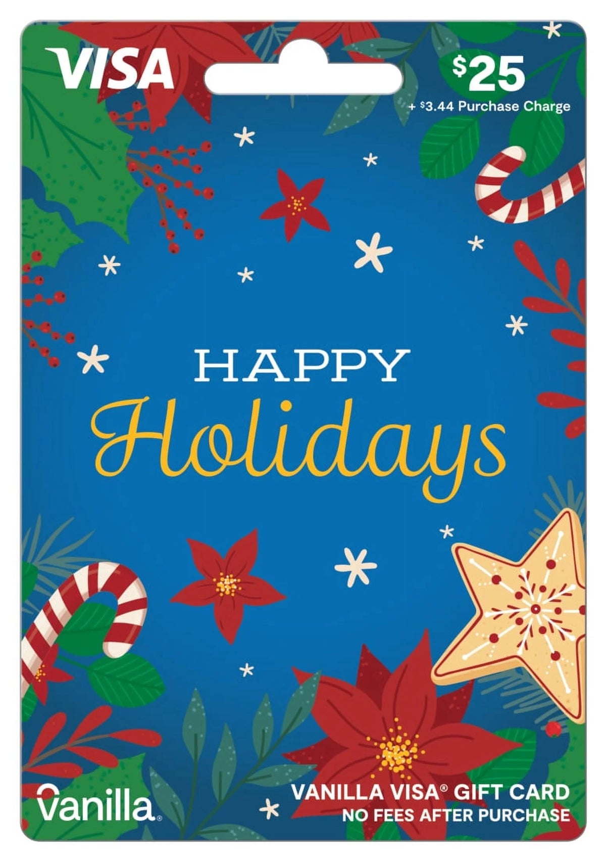 Vanilla Visa Happy Holidays J705