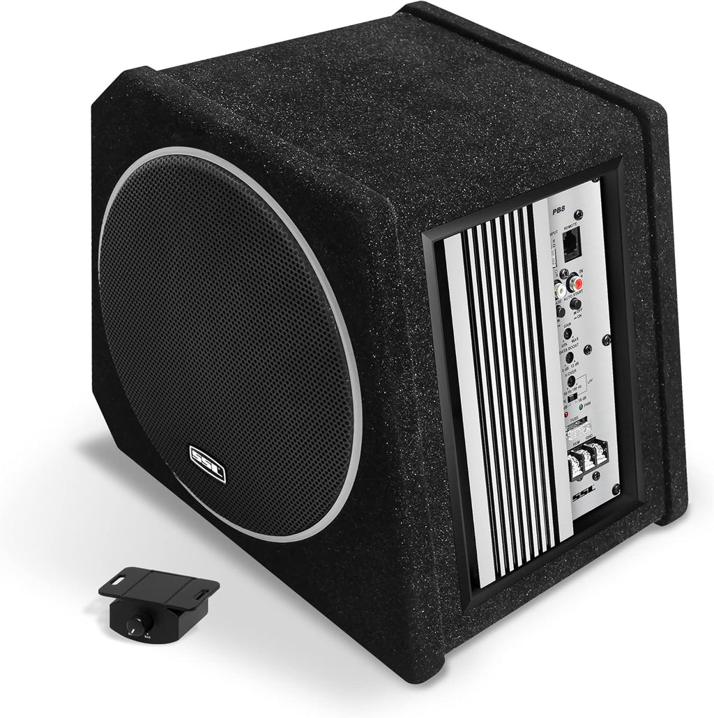 10 Inch Car Subwoofer and Amp Package with Passive Radiator X8316