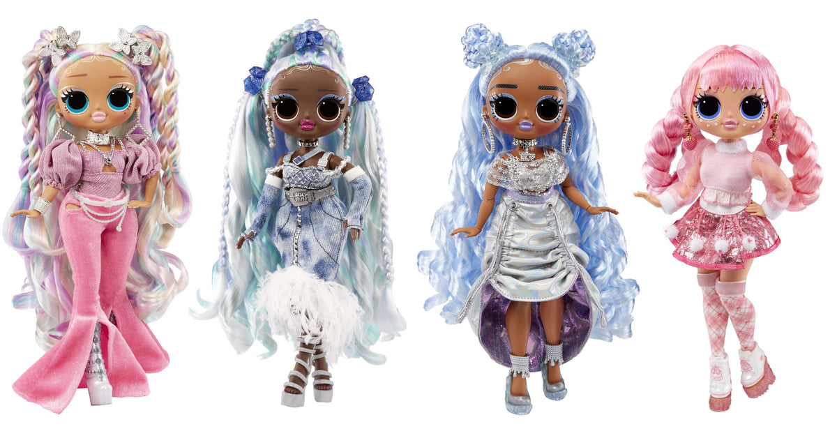 10-inch Fashion Doll with Transforming Hair and Hair Accessories A2374