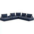6 Pc Sectional Sofa with USB Storage D772381
