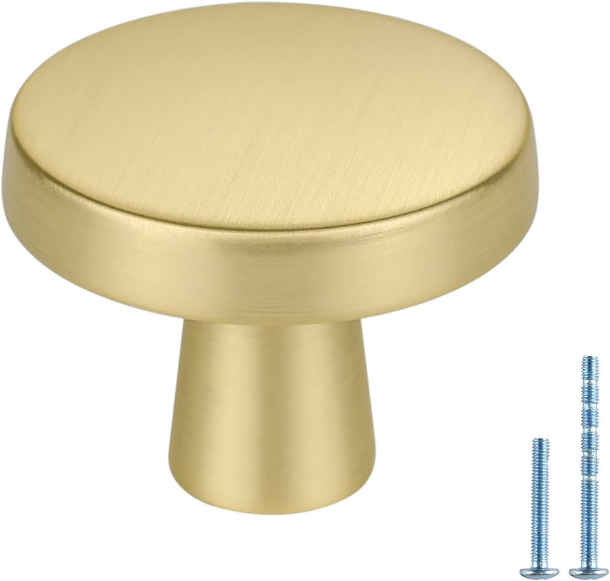 10 Pack Matte Black Mushroom Cabinet Knobs B333