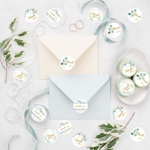1000Pcs Christmas Gold Foil Stickers Roll K57922